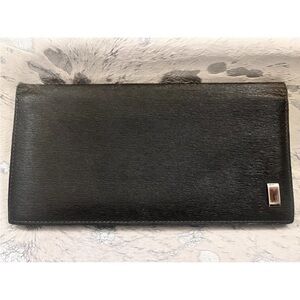 AUTHENTIC Dunhill Men’s Black Long Wallet